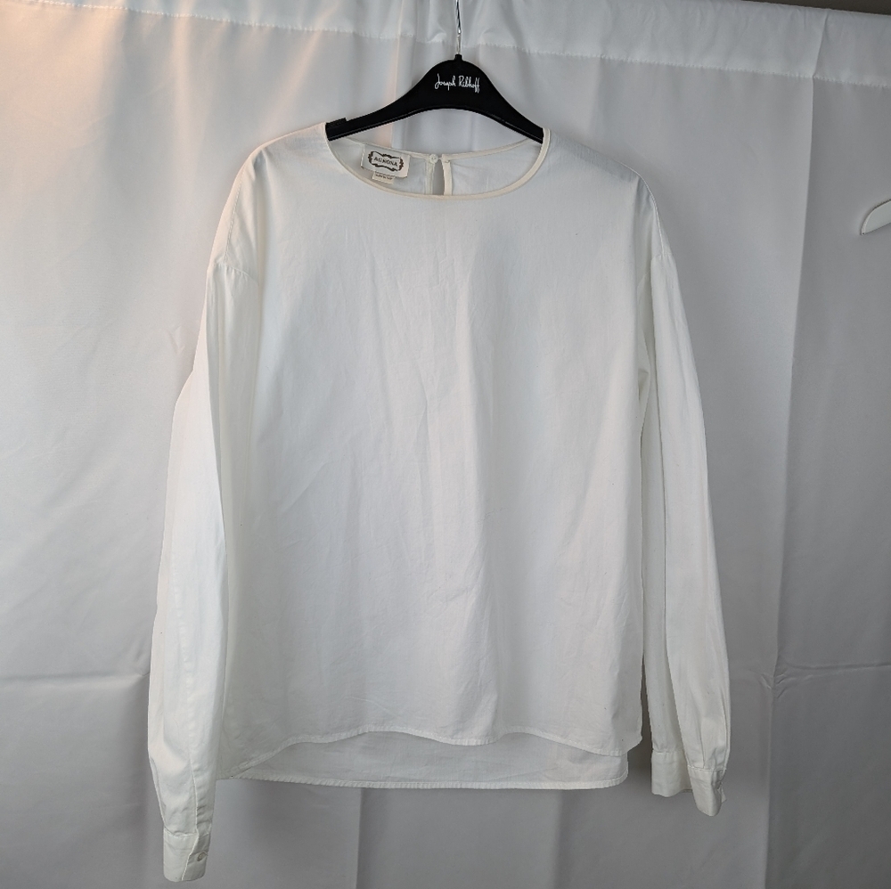 Agnona cotton blouse size 8(44) in EUC